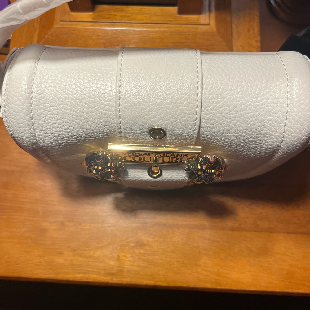 White Couture Versace Jean bag  brand new with tags